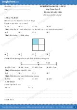 Đề kiểm tra học kì 1 Toán 3 Kết nối tri thức - Đề số 13